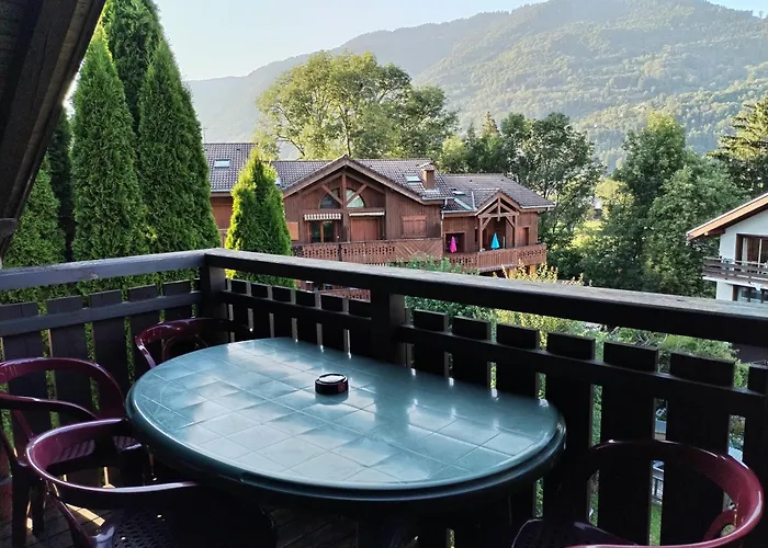 酒店 Cafe-hotel Le Morillon, Domaine Du Grand Massif-samoens 莫里永
